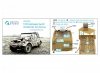Quinta Studio QD35055 Kubelwagen typ 82 3D-Printed & coloured Interior on decal paper ( Italeri ) 1/35